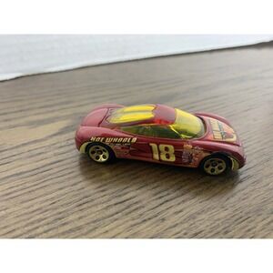 Hot Wheels Red Chrysler Thunderbolt #18, Made in Malaysia